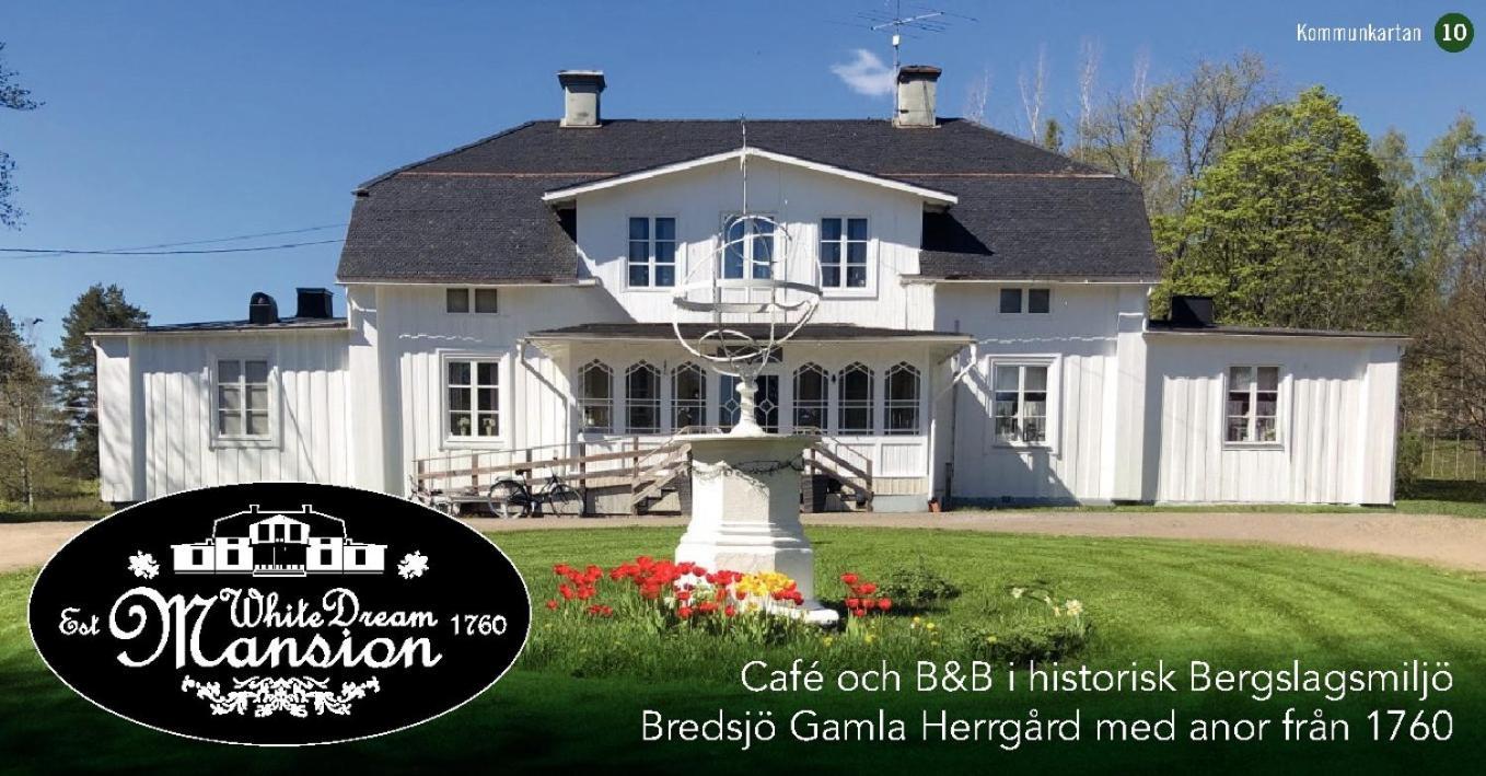 Hällefors Bredsjoe Gamla Herrgard White Dream Mansion מראה חיצוני תמונה